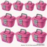 maleta mini lady box organizador plástica ATACADO 10 Un - 2