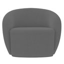 Ver mais imagens de Poltrona para Sala de Estar Orgânica Kit com 2 Garbin K04 Bouclê Cinza - Mpozenato