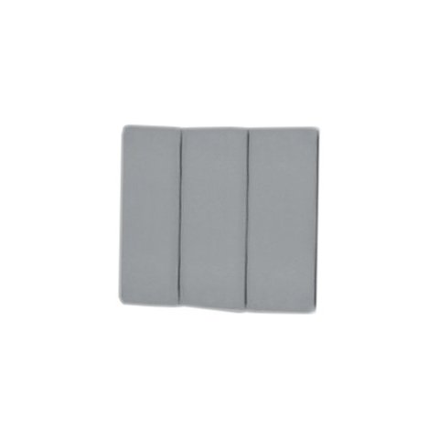 Cabeceira de Cama Solteiro Dubai 90cm - Cinza