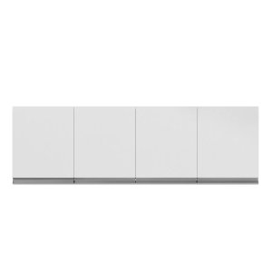 Armário Aéreo Cozinha Andréia 4 Portas 150cm Branco Ajl Móveis