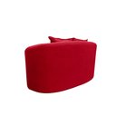 Ver imagem 7 de Sofá Decorativo Montreal 180cm Orgânico Suede Vermelho