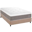Ver imagem 1 de Conjunto Box Casal: Colchão Molas Herval Maxspring C1784 + Base Crc Suede Clean (138x188)