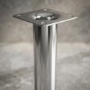 Ver imagem 3 de Pé para Móvel 10cm Cromado Italy Line Ideal Mesa e Sofá Prateado