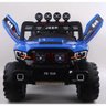 Carrinho Jipe Infantil Elétrico Super Cross 4x4 12v com Controle Remoto Bluetooth Azul - 3