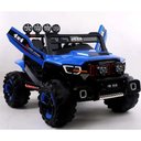 Ver imagem 4 de Carrinho Jipe Infantil Elétrico Super Cross 4x4 12v com Controle Remoto Bluetooth Azul