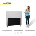 Ver imagem 3 de Cabeceira Cama Box Casal Queen Donna 160cm Corano Branco - Desk Design