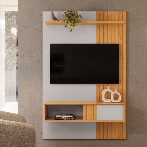 Painel Frisado para TV até 50 Polegadas 120cm Cosmos