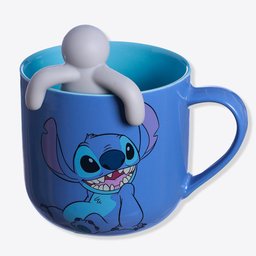 Caneca com Infusor Stitch Relaxa - Disney - 3