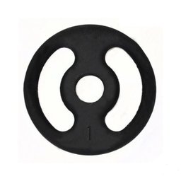 Kit Anilhas 16kg + Barra 120 Cm Com Presilhas Treino - 3