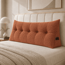 Ver imagem 3 de Almofada Encosto Triangular Cama Leitura Cabeceira Boucle