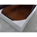 Ver imagem 2 de Saia Box Casal Queen Matelassado Serve Para Cama Baú:Branca