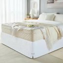 Ver imagem 3 de Saia Box Casal Queen Matelassado Serve para Cama Baú:Branca