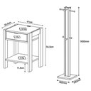 Ver imagem 4 de Quarto Solteiro 3 Peças Qt1 Amendoa Branco