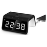 Carregador Por Indução E Relógio Despertador Com Luminaria - 4