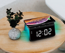 Ver imagem 3 de Carregador Por Indução E Relógio Despertador Com Luminaria