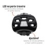 Capacete Ciclismo GTA Rider Led Traseiro 20 Furos In Mold Bike Capacete MTB Speed Rider LED Traseiro - 6