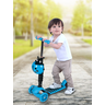 Patinete Infantil 3 Rodas Luz Led Bicicleta sem Pedal Equilíbrio Scooter Assento Joaninha Freio Cria - 8