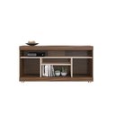 Ver mais imagens de Rack para Sala Bancada de TV 47 pol 136cm Ariele Nogueira Real-Off White C04 - D'Rossi