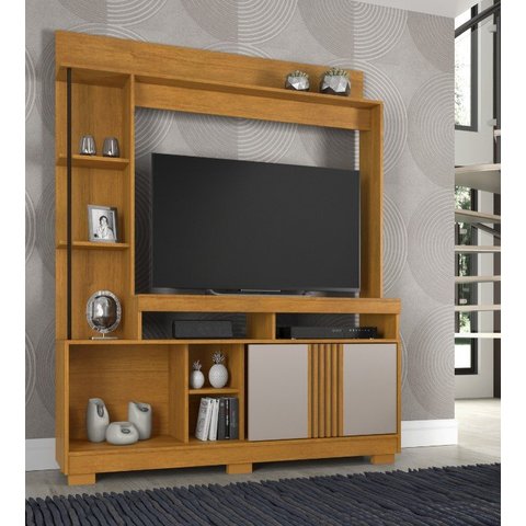 Estante Sedução Jcm Móveis Cinamomo/off White