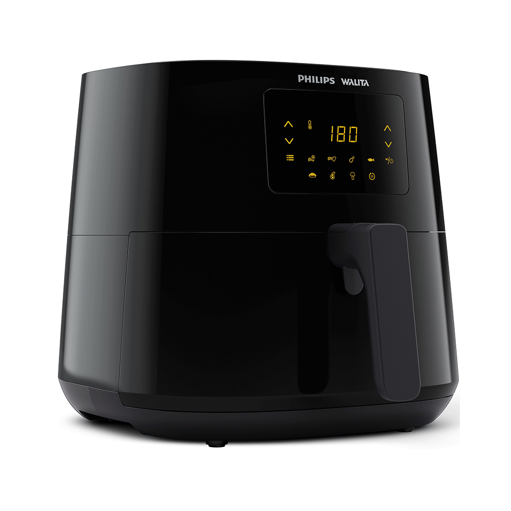 Ver imagem 2 de Fritadeira Elétrica Sem Óleo Air Fryer Philips Walita RI9270 XL 6,2L Digital Preta 220v