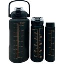 Ver imagem 2 de Garrafas Água Frases Treino Academia 2l 900ml 300ml Kit 3pçs
