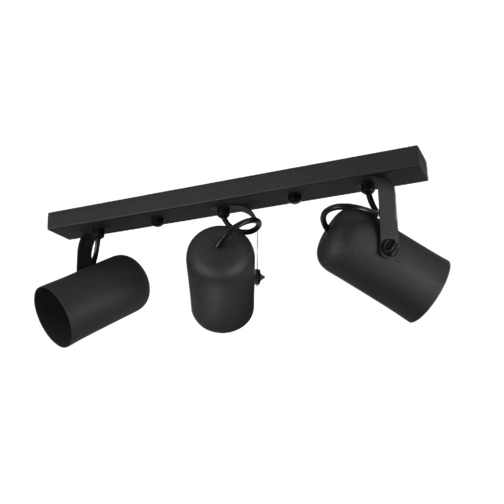 Kit 2 Luminárias de Teto Trilho 3 Spots Direcionáveis 1273 MadeiraMadeira