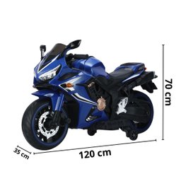 Mini Moto Motinha Elétrica Infantil Bateria 12v Som Farol Led Brinqway Bw301 - 2