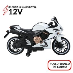 Mini Moto Motinha Elétrica Infantil Bateria 12v Som Farol Led Brinqway Bw301 - 6