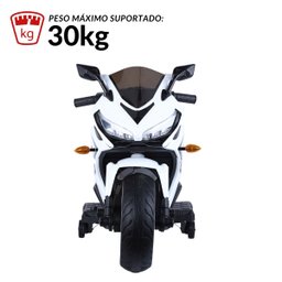 Mini Moto Motinha Elétrica Infantil Bateria 12v Som Farol Led Brinqway Bw301 - 3