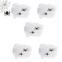 Ver mais imagens de Teia de Aranha Halloween Festa Tematica Kit 5 Uni Decoraçao Realista Dia Das Bruxas Susto Medo Terro