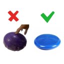 Ver imagem 4 de Disco de Equilíbrio Inflável Fisioterapia Pilates Exercícios