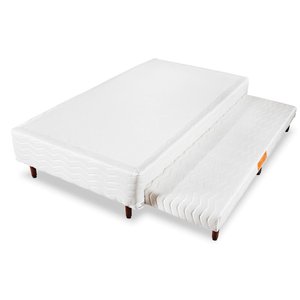 Bibox Sommier Plus Orthocrin Branco Pm13 Viúva - 110x200x26