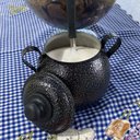 Ver imagem 3 de Açucareiro Bojudo de Mesa Modelo Bojudo Preto - Cromado