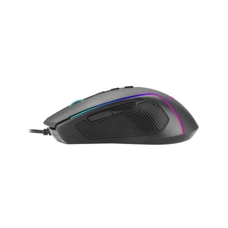 MOUSE GAMER REDRAGON BRANCOALA, RGB, 7200DPI, 6 BOTOES, PRETO