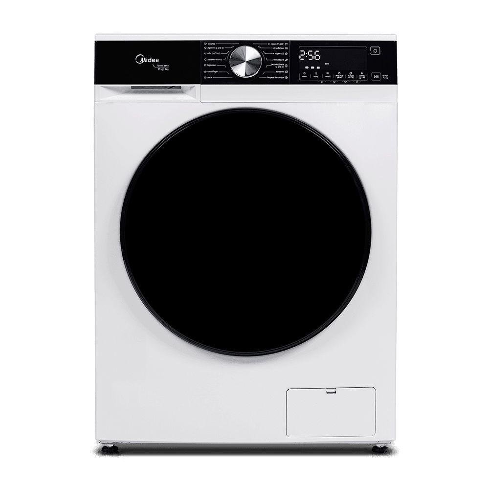 Lava e Seca Midea 11kg Smart Inverter Master Clean Função Turbo Branca 220v