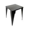 Conjunto Mesa para Bares e Restaurante Industrial Iron Tolix com 4 Cadeiras Preta - 3