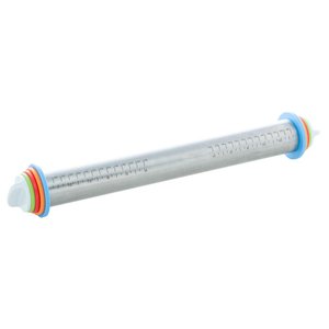 Rolo para Massa de Aço Inox Ajustável 6,5cm X 44cm - Wolff