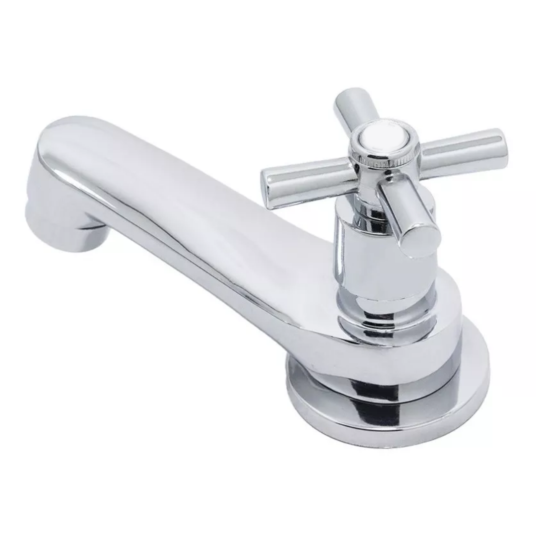 Torneira Banheiro Lavatório 1194 C-31 1/4 Volta Metal Casagrande Mundial - 2