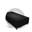 Ver imagem 2 de Box Baú Max Ultra Suede Preto Solteiro 88x188x42cm