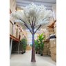 Planta Artificial Árvore Cerejeira Branca Artificial Realista Planta com 3m - 3