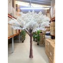 Ver imagem 1 de Planta Artificial Árvore Cerejeira Branca Artificial Realista Planta com 3m