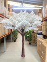 Ver imagem 1 de Planta Artificial Árvore Cerejeira Branca Artificial Realista Planta com 3m