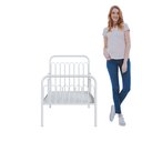 Ver mais imagens de Cama Solteiro de Ferro Nina:branco