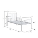 Ver imagem 5 de Cama Solteiro de Ferro Nina:branco