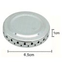 Ver imagem 7 de 6 Tampas Espalhador Boca de Fogão Atlas Mônaco Alumínio 4p e 2g /tampinha, Espalhador, Chama