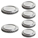 Ver imagem 1 de 6 Tampas Espalhador Boca de Fogão Atlas Mônaco Alumínio 4p e 2g /tampinha, Espalhador, Chama