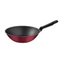 Ver imagem 3 de Wok Tramontina Loreto Antiaderente Starflon Max Vermelho 24cm