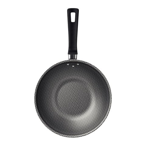 Wok Tramontina Loreto Antiaderente Starflon Max Vermelho 24cm