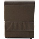 Ver imagem 2 de Poltrona do Papai Fixa Sala de Estar Kim T03 Couro Soft Marrom - Lyam Decor