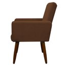 Ver imagem 4 de Kit 2 Poltronas com Puff Redondo para Sala Nina